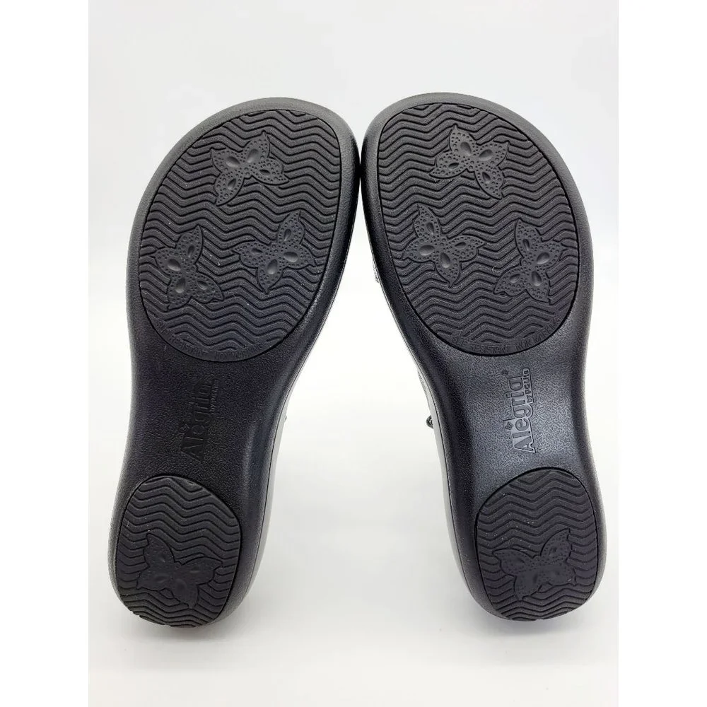 Alegria Julie 535 Steel Rosette Walking Sandals Size 39_6